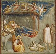 Birth of Jesus, GIOTTO di Bondone